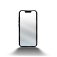 Mockup of a modern smartphone png