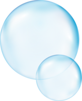 Realistic transparent  3d bubbles underwater . Soap bubbles illustration png