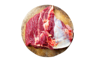 Fresh red beef for cooking png