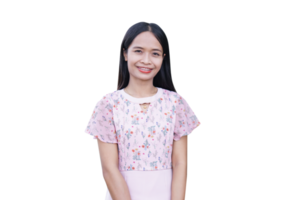 Asian woman smiling png