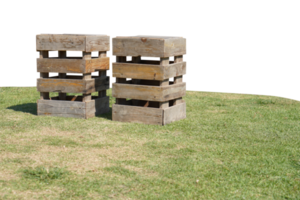 wooden chair on the grass png