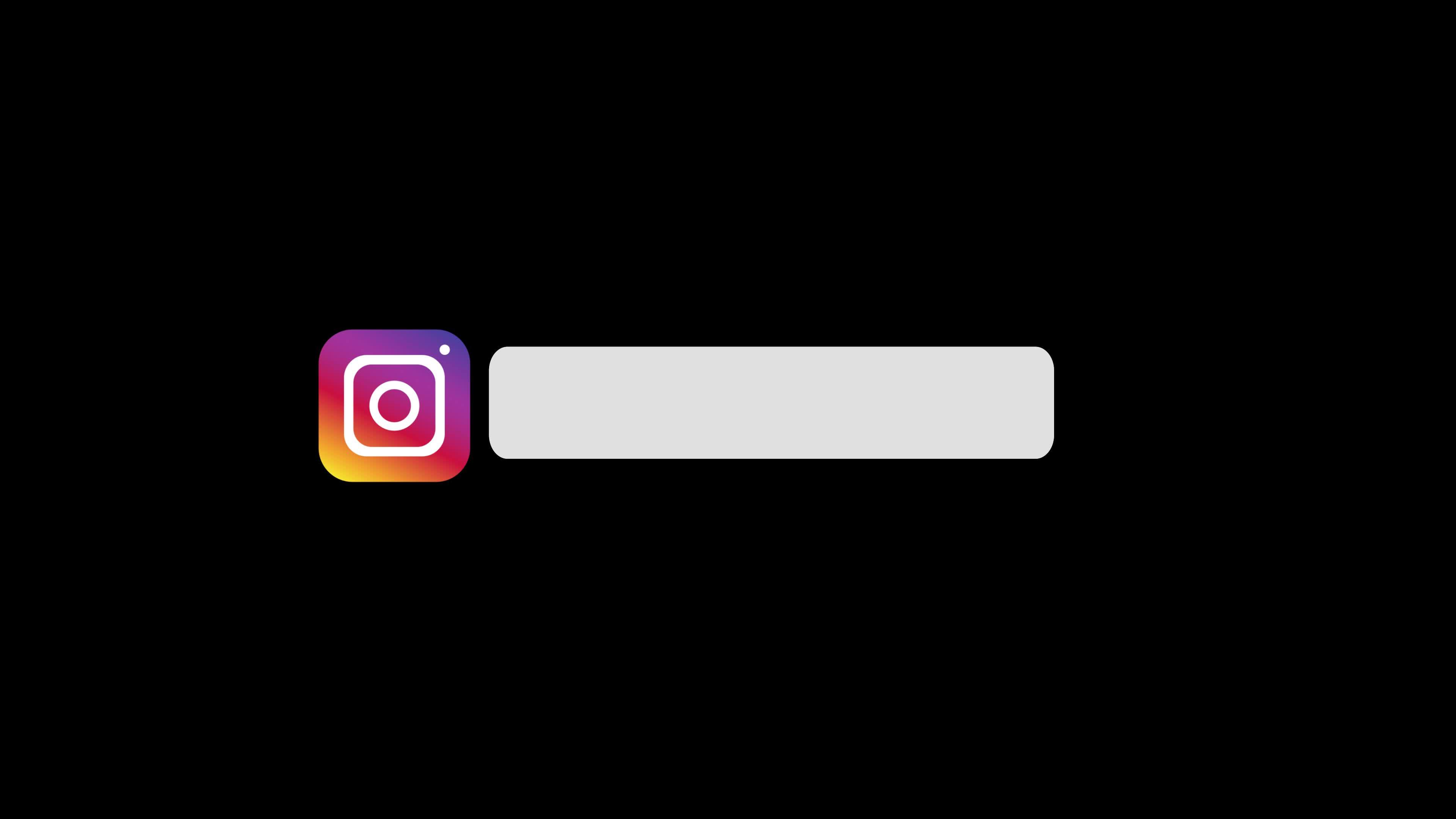 Instagram Logo Black Background