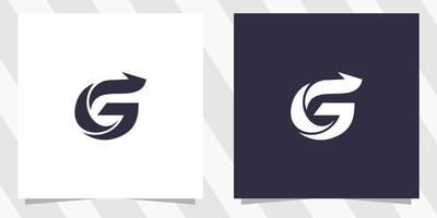 vector de diseño de logotipo letra g