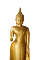 golden Buddha statue for worship png