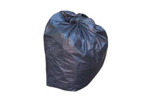 bolsa de basura negra png