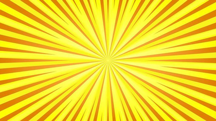 sunburst background with yellow and orange for colorful website banner and pop art graphic design