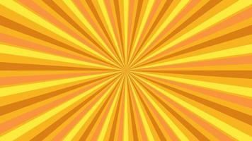 abstract yellow sunburst pattern background for modern graphic design element. shining ray cartoon with colorful for website banner wallpaper and poster card decoration vector