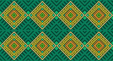 Pattern design with geometric shapes. vector