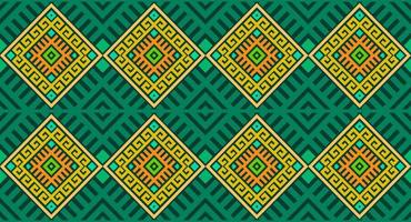 Pattern design with geometric shapes. vector