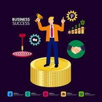 Business Success concept vector illustration