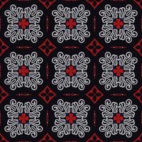 Seamless pattern decorative, flower pattern in vintage mandala style for tattoos, fabrics or decorations and more vector