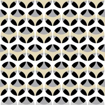 patrón abstracto sin fisuras. telón de fondo ornamental geométrico artístico. circles.good para el diseño de fondo de tela, textil, papel tapiz o paquete vector