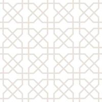 Abstract geometric retro seamless pattern. Mosaic design tile background. Geometric line ornament with stylish asian floral motif vector