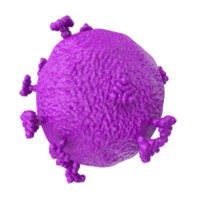 virus isolated on transparent background png