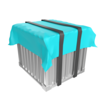 Container isolated on transparent png