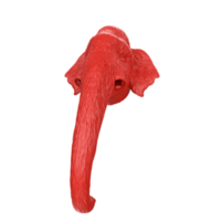 mammut huvud isolerat på transparent png