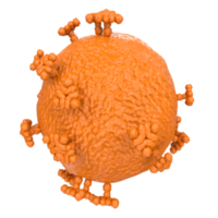 virus isolated on transparent background png