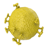 virus isolated on transparent background png