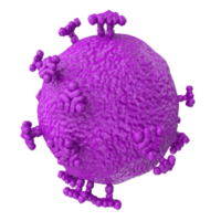 virus aislado en transparente antecedentes png