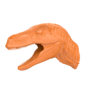 Raptor head isolated on transparent background png