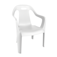 blanc chaise isolé sur transparent Contexte png