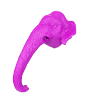 Mammoth head isolated on transparent png