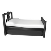 Bed isolated on transparent background png