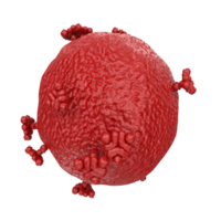 virus isolated on transparent background png