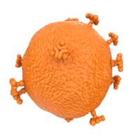 virus isolated on transparent background png