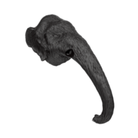 Mammut Kopf isoliert auf transparent png