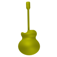 chitarra isolato su trasparente png
