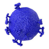 virus isolated on transparent background png