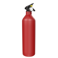 Feu extincteur isolé sur transparent png