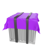 Container isolated on transparent png