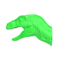 Raptor head isolated on transparent background png