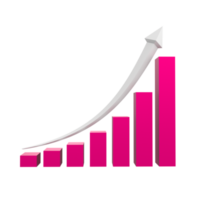 Geschäftsdiagramm mit Pfeil png