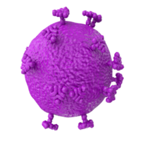 virus aislado en transparente antecedentes png