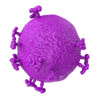 virus isolated on transparent background png