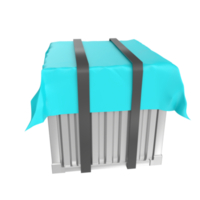 Container isolated on transparent png