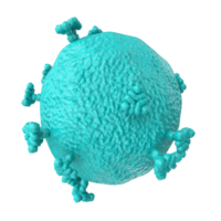 virus isolated on transparent background png