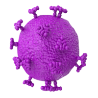 virus isolated on transparent background png