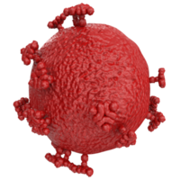 virus isolated on transparent background png