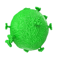 virus aislado en transparente antecedentes png