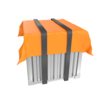 Container isolated on transparent png