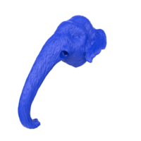 Mammut Kopf isoliert auf transparent png