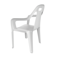 white chair isolated on transparent background png