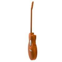Guitar isolated on transparent png