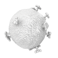 virus isolated on transparent background png