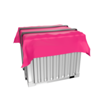 Container isolated on transparent png