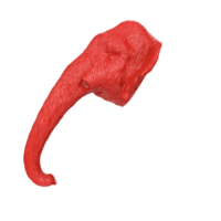 mammut testa isolato su trasparente png